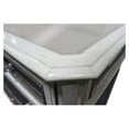 thumbnail image 4 of Best Master Furniture Emory 5-Drawer Solid Wood Chest in Antique Cream With Mirrored, 4 of 4