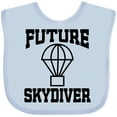 thumbnail image 3 of Inktastic Future Skydiver Boys or Girls Baby Bib, 3 of 4