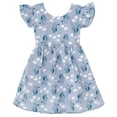 thumbnail image 1 of Vestido Bluey Floral Skater Chambray para niñas de 7 a 8 años, 1 of 5