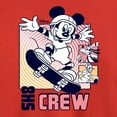 thumbnail image 3 of Disney - Mickey & Friends - Mickey Skateboarding - SK8 Crew - Toddler And Youth Long Sleeve Graphic T-Shirt, 3 of 5