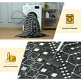 thumbnail image 7 of Ultrug Vintage Rugs Boho Geometric Moroccan Area Rug Soft Carpet for Bedroom Living Room Home Decor,4'x6',Black, 7 of 7