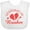 AA-White, variant on Inktastic Grandma's Lil' Heartbreaker Boys or Girls Baby Bib