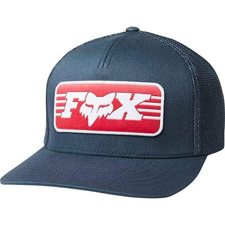 Mens Fox (NVY) Muffler Flexfit Hat S/M