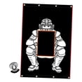 thumbnail image 3 of Lipstore Baseball Pitching Target Net All Skill Levels Practice Aid Gifts Accessories, 3 of 8