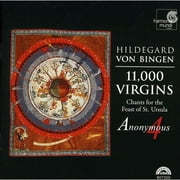 This selection is a Hybrid Multichannel Super Audio CD. The Stereo Hybrid SACD program can be played on any standard compact disc player. The DSD Surround and Stereo programs require an SACD player for playback. This selection is also available in standard CD format. This selection is also available on cassette. It might be said that if there had been no Hildegard von Bingen someone would have had to invent her, but, if she had been invented, no one would have believed it. And yet, what is more remarkable: that this Benedictine nun founded two convents, authored books of history, language, medicine and poetry, painted, had strange visions and challenged the seats of power, or, that nearly a thousand years after her birth she has suddenly become the best-known composer of the Medieval world? Hildegard's seventy-odd musical compositions, published as the 'Symphony of the Harmony of Celestial Revelations' are all monophonic sacred vocal works, but they are chants with a twist. Full of brilliant poetic images, they feature wide ranging, ornamented melodies and surprising leaps, creating a mood that might be called ecstatic. 11,000 VIRGINS places seven of these in the context of a program of chants for the feast of Saint Ursula. Anonymous Four sings them with their characteristic, almost uncanny purity, adding occasional drones and harmonies to vary the texture.