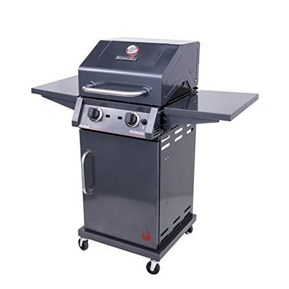 Char-Broil 463655621 Performance TRU-Infrared 2-Burner Cabinet Style Liquid Propane Gas Grill, Metallic Gray - image 4 of 4