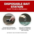 thumbnail image 5 of Mouse Killer Disposable Bait Station — Child & Dog Resistant, Indoor/Outdoor Use, Easy Monitoring, 2 Pre-Filled Bait Stations, 5 of 5