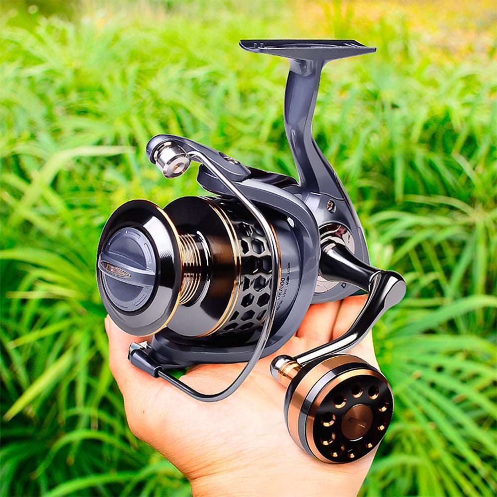 PROBEROS Spinning Reel Fishing Reel With Left Right Interchangeable Full  Metal Spool Fishing Tackle Bait Casting Reel