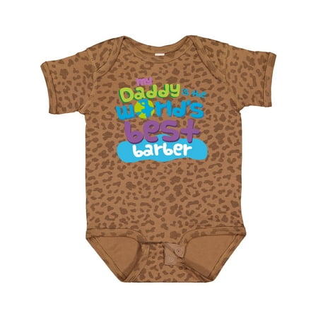 

Inktastic World’s Best Barber Daddy Gift Baby Boy or Baby Girl Bodysuit