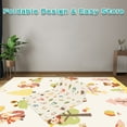 thumbnail image 3 of Foldable Baby Play Mat, Safe Foam 47x47 in Waterproof Cute Playmat for Babies and Toddlers Indoor and Outdoor, 3 of 8