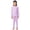 Sweet Violet, variant on Boy's & Girl's Waffle Thermal Underwear Crew Top & Bottom Set, Sizes XS-XXL