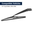 thumbnail image 3 of Unique Bargains Black Rear Windshield Wiper Blade Arm Set 280mm 11 Inch for Toyota Matrix 2003-2008, 3 of 3