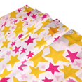 thumbnail image 3 of Yayeee Shower Curtain with Hooks 72"x72" Waterproof Fabric Bathroom Hanging Decor, Light Pink Stars, 3 of 5