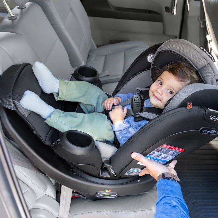 Evenflo Revolve360 Extend Safety Baby Car Seat, Convertible Rear to Front  (Newborn to Infant), Revere Gray - Walmart.com