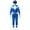 Blue, variant on Power Rangers Cosplay Costumes for Kids Jumpsuit Fancy Dress up costume party Playsuit XS Size Red