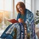 thumbnail image 3 of LHSHID Mother in Law Gifts from Daughter in Law Mother in Law Gifts Blanket Mother in Law Birthday Gifts Mother in Law Gifts Ideas for Christmas for Mother in Law Throw Blankets 60x80in, 3 of 6