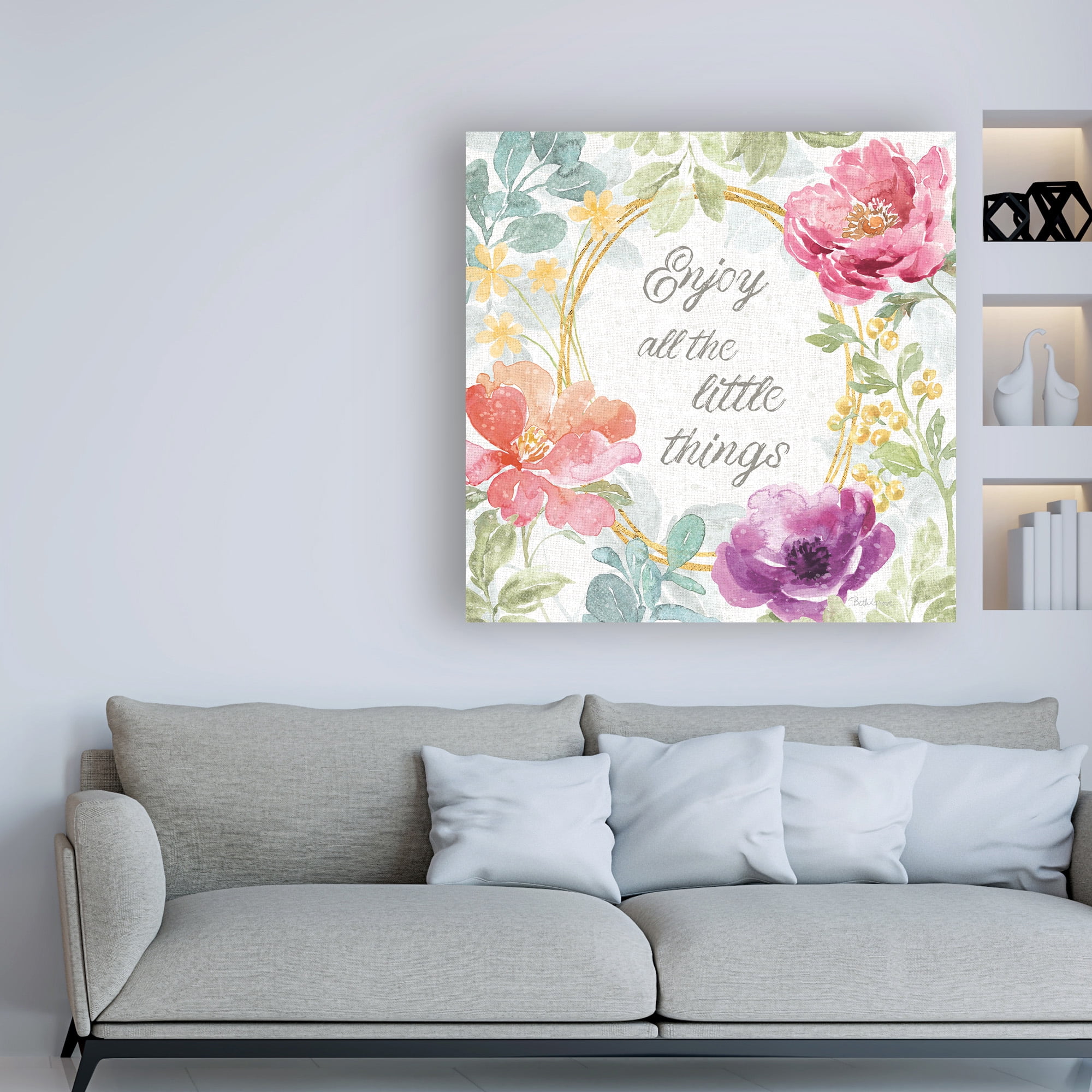 Trademark Fine Art 'Springtime Bloom VI' Canvas Art by Beth Grove