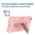 thumbnail image 6 of FIEWESEY for Walmart Onn 8 Pro 8 inch Tablet Case,Heavy-Duty Drop-Proof Shock-Resistant Hybrid Built-in Stand Case for Walmart Onn 8 Pro (Model:100003561)+Screen Protector(Rose Gold, 1 Pc), 6 of 6