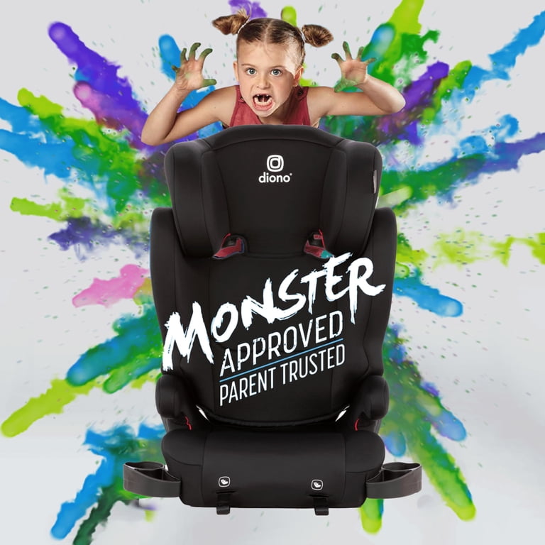 BACK TO BOYSデモセット Diono Cambria 2 Latch 2-in-1 XL Highback Booster Seat, Black, 40