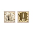 thumbnail image 1 of Great Art Now Golden Paris by Lanie Loreth, 2 Piece Framed Art Set Each 13.5W x 13.5H, 1 of 4