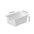 thumbnail image 3 of Btomtd Plastic Tabletop Storage Box Kitchen Basket Storage Container for Snacks Vegetables Fruit Miscellaneous, C, 3 of 9