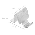thumbnail image 2 of ADDHAT 20Ud Piezas Clips Para Estantes Metálicos De Gabinete Con Alta Estabilidad, 2 of 8