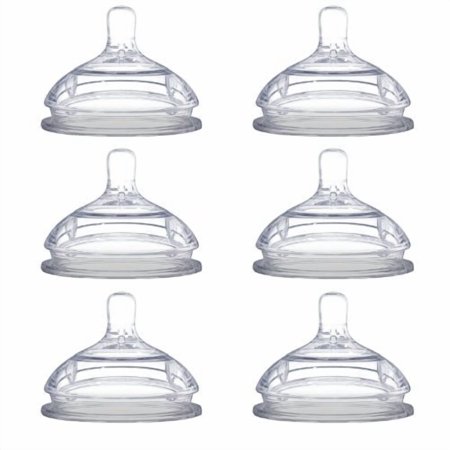 Comotomo Silicone Replacement Nipple, Medium Flow, 3-6 Months, 2 Count