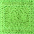 thumbnail image 1 of Ahgly Company Indoor Square Persian Green Traditional Area Rugs, 8' Square, 1 of 1