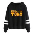 thumbnail image 2 of Kill Tony Logo Pullover Hoodies Unisex Fashion Pocketless Parallel Bars Sleeve Streetwear, 2 of 6