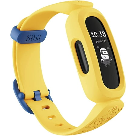 Fitbit Ace 3 Activity Tracker for Kids Minions Yellow