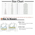thumbnail image 2 of Bigersell Wireless Bra Woman Ladies Bra without Underwires Vest Large Lace Size Lingerie Bras Tall Size Full-Coverage Wirefree Bra, Style 12822, White 30B, 2 of 4