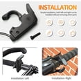 thumbnail image 4 of Conjunto De Manija Del Acelerador, Fácil De Instalar Conector De 3 Pines Acelerador De Pulgar Ahorro De Espacio Para Bicicleta Eléctrica, 4 of 7