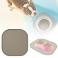 Small round Table Mats Pet Dogs Placemat Pet Dogs With Raised Edges