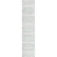 thumbnail image 1 of Rugs.com Paxon Trellis Collection Rug – 16 Ft Runner Ivory Aqua Medium Rug Perfect For Hallways, Entryways, 1 of 1