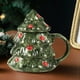thumbnail image 5 of Taza de café de cerámica con diseño de árbol de Navidad, suministros prácticos para la vida familiar, taza de cerámica, 5 of 5