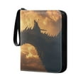 thumbnail image 2 of Game Card Storage Bag Collectible Trading Card Albums The 4-Pocket Card Binder With 50-Page Sleeve Can Hold 400 Game Cards Riding A Dragon, 2 of 6