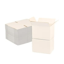 Ucanpack Deluxe Mailer Box Corrugated Moving Boxes, White, 8 x 4 x 4" - 25 Pcs