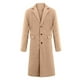 thumbnail image 4 of Chaqueta de Abrigo de Color Sólido de Moda Con Cuello de Traje de Longitud Media de Invierno Para Hombre Odeerbi  ODB-6, 4 of 8