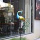 thumbnail image 5 of Luces de pavo real for exteriores, estatuas de pavo real de Metal, estatuilla, paisaje de césped for decoración de jardín y patio, escultura, 5 of 5