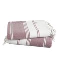 thumbnail image 1 of Paquete de 2 toallas de playa LANE LINEN para mujer, 39 x 71 cm, ladrillo cocido, 1 of 6