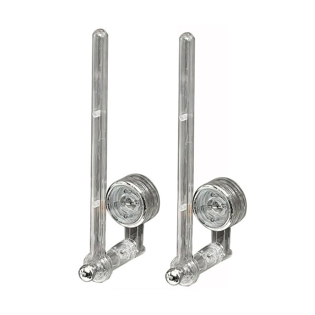 Suction Cup Towel Bar, Hanging Rack, Space Saving Organizer for Bathroom and Kitchen, White