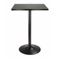 thumbnail image 4 of Ensemble de table de pub Winsome Obsidian 3 pièces en finition noire, 4 of 5