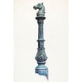 thumbnail image 2 of Fairchild, Elizabeth 11x14 Black Modern Framed Museum Art Print Titled - Horse Head Hitching Post 1937, 2 of 4
