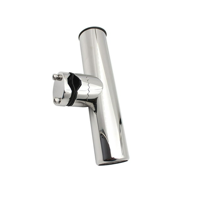 braveheart Support de Canne à Pêche en Acier Inoxydable Pince Réglable Argent 22MM-32MM