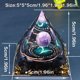 thumbnail image 2 of 1pc Twelve Constellations Orgone Pyramid Taurus/Scorpio/Leo/Pisces/Cancer/Virgo/Libra/Aries/Gemini/Aquarius Amethyst Peridot Healing Crystal Energy Orgonite Pyramide Meditation Tool Quartz Home Decor, 2 of 5