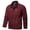Red, variant on Herrnalise Men's fall and winter fashion casual solid color jacket zipper pockets stand-up collar jacket Khaki