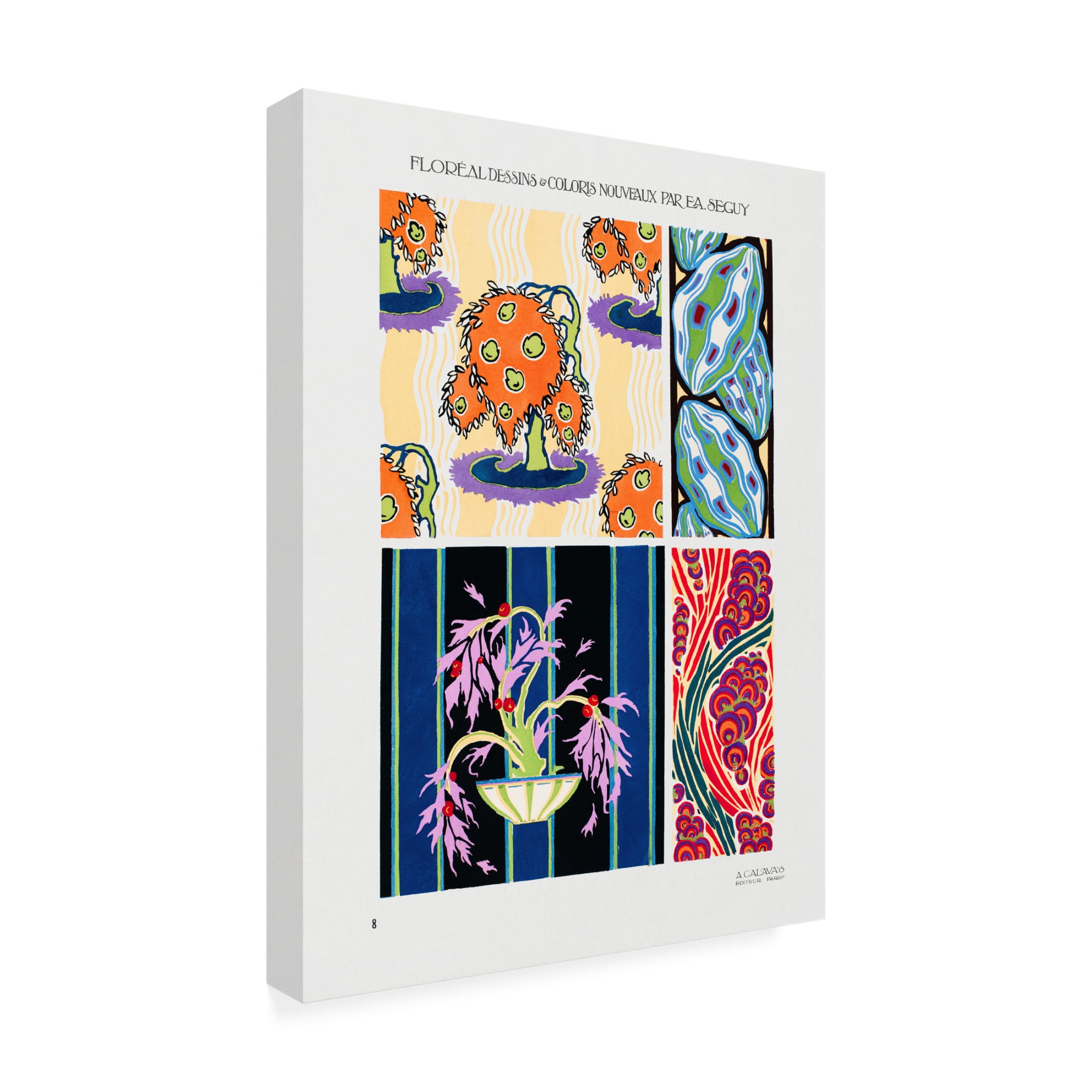 Trademark Fine Art Pictufy   Pattern 08 Canvas Wall Art