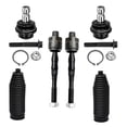 thumbnail image 4 of Detroit Axle - 4WD Front End Suspension Kit for Nissan Frontier Pathfinder Xterra, 2 Wheel Bearing Hubs 2 Upper Control Arms 2 Lower Ball Joints 4 Tie Rods 2 Sway Bars 2 Boots Replacement - 14pc, 4 of 8