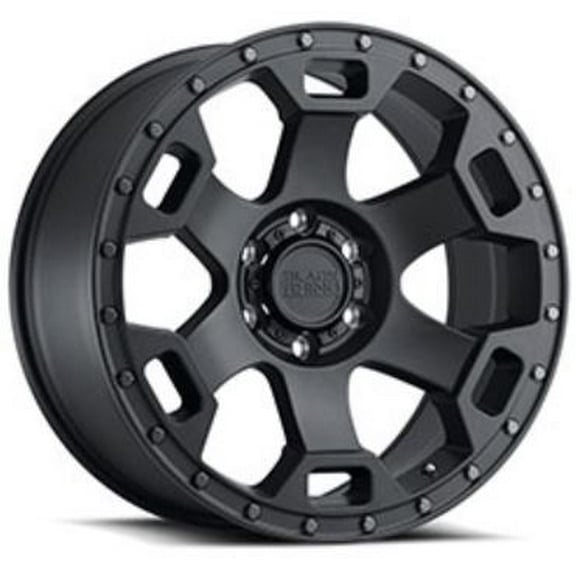 Black Rhino Wheels Wheel 2090GLT125150M10 Black Rhino Gauntlet; 20 Inch Diameter x 9 Inch Width; 5 x 150 Millimeter/5 x 5.90 Inch Bolt Pattern; 60 Degree Conical Seat Lug; 12 Millimeter Offset