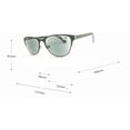 thumbnail image 2 of 3 Pack Women Cat Eye Reading Glasses Tinted Sunglasses Metal Sun Readers Presbyopic glasses, 2 of 3